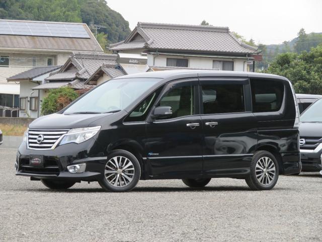 セレナ ハイウェイスター S-ハイブリッド 後席モニター 両側電動スライド アラウンドビュー スマートキー2個 フルセグナビ Bluetooth DVD再生 ETC 16AW フロントタイヤ新品 エマージェンシーブレーキ オートクルーズ 8人(15枚目)