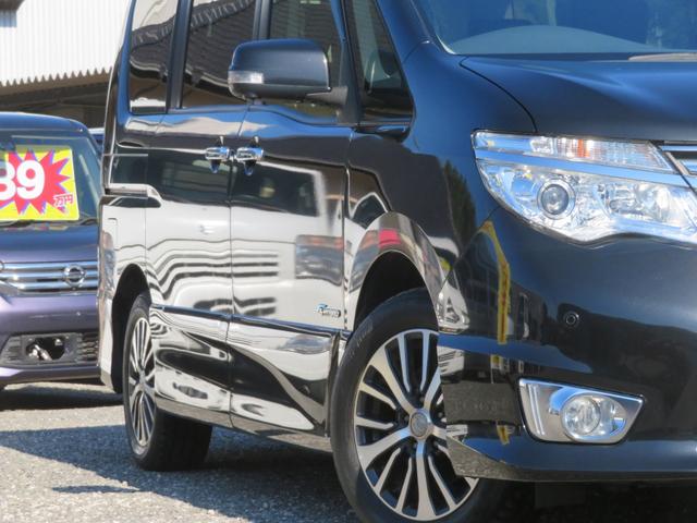 セレナ ハイウェイスター S-ハイブリッド 後席モニター 両側電動スライド アラウンドビュー スマートキー2個 フルセグナビ Bluetooth DVD再生 ETC 16AW フロントタイヤ新品 エマージェンシーブレーキ オートクルーズ 8人(27枚目)