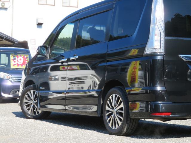 セレナ ハイウェイスター S-ハイブリッド 後席モニター 両側電動スライド アラウンドビュー スマートキー2個 フルセグナビ Bluetooth DVD再生 ETC 16AW フロントタイヤ新品 エマージェンシーブレーキ オートクルーズ 8人(34枚目)