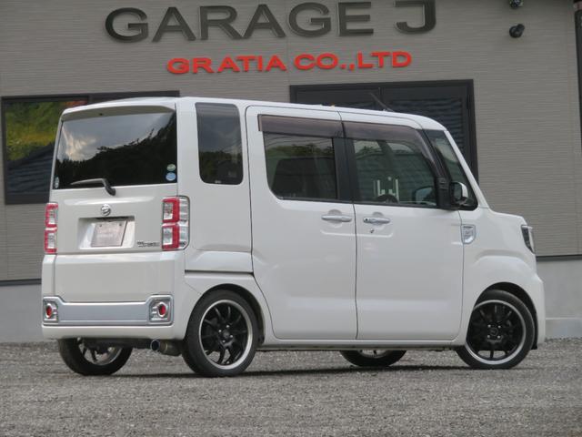 ウェイク X ファインセレクションSA ターボ ローダウン 16AW 社外マフラー ETC バックカメラ フロントタイヤ2本新品 フルセグナビ Bluetooth DVD再生 衝突被害軽減システム 片側電動スライドドア スマートキー(11枚目)