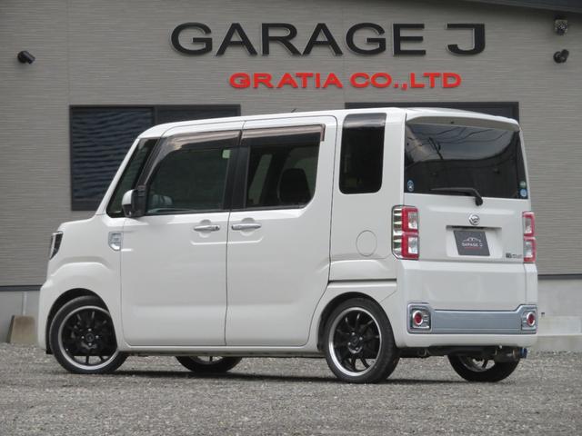 ウェイク X ファインセレクションSA ターボ ローダウン 16AW 社外マフラー ETC バックカメラ フロントタイヤ2本新品 フルセグナビ Bluetooth DVD再生 衝突被害軽減システム 片側電動スライドドア スマートキー(13枚目)