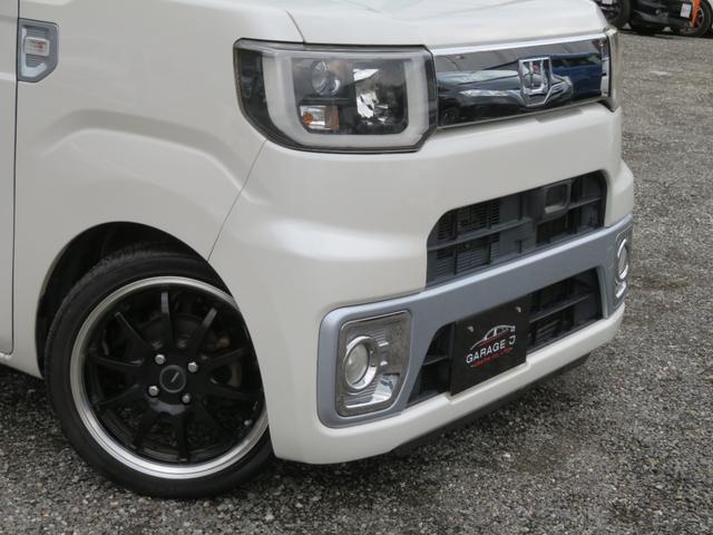 ウェイク X ファインセレクションSA ターボ ローダウン 16AW 社外マフラー ETC バックカメラ フロントタイヤ2本新品 フルセグナビ Bluetooth DVD再生 衝突被害軽減システム 片側電動スライドドア スマートキー(24枚目)