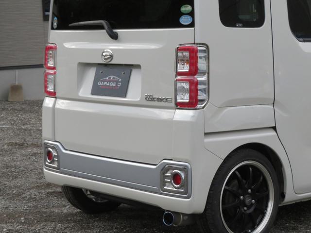 ウェイク X ファインセレクションSA ターボ ローダウン 16AW 社外マフラー ETC バックカメラ フロントタイヤ2本新品 フルセグナビ Bluetooth DVD再生 衝突被害軽減システム 片側電動スライドドア スマートキー(31枚目)