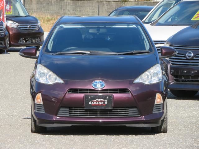 アクア Gブラックソフトレザーセレクション SDナビ フルセグTV Bluetooth プッシュスタート ECOMOOD 1年保証 バックカメラ EVMOOD ETC キーレス2本 電動格納ミラー(2枚目)