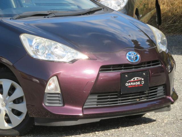 アクア Gブラックソフトレザーセレクション SDナビ フルセグTV Bluetooth プッシュスタート ECOMOOD 1年保証 バックカメラ EVMOOD ETC キーレス2本 電動格納ミラー(12枚目)