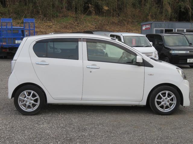 ミライース Ｘ　ドライブレコーダー　ＥＴＣ　　１年保証　イベライザー　キーレス　１４ＡＷ　アイドリングストップ　ＣＤデッキ　ＣＶＴ　エアバッグ　ＡＢＳ　エアコン　電動格納ミラー　衝突安全ボディ　盗難防止システム（10枚目）