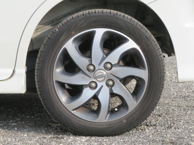 ルークス ハイウェイスターターボ フルセグナビ Bluetooth DVD再生 両側電動スライドドア 1年保証 ETC スマートキー 14AW フォグランプ プッシュスタート オートエアコン ターボ HID オートライト ベンチシート(38枚目)