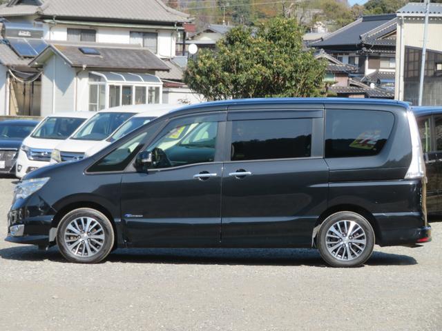 セレナ ハイウェイスターＳ－ＨＶアドバンスドセーフティパック　両側電動スライドドア　アラウンドビュー　エマージェンシーブレーキ　１年保証　ＥＴＣ　オートクルーズ　オートライト　フルセグナビ　Ｂｌｕｅｔｏｏｔｈ　ＤＶＤ再生　タイヤ２本新品　スマートキー　１６ＡＷ（14枚目）