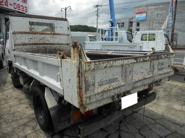 エルフトラック 強化フルフラットローダンプ　２ｔ　全低床ダンプ（4枚目）