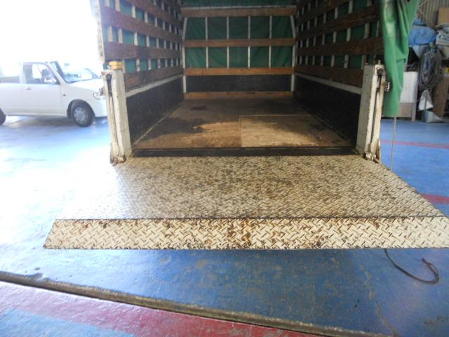 キャンター 2t低床 垂直パワーゲート荷重600kg リアWタイヤ NOX.PM適合(13枚目)