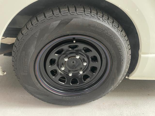 ハイエースバン ロングジャストローDX 社外マフラー 社外スピーカー バンパーガード テールランプガード ナビ 社外電格ミラー(19枚目)