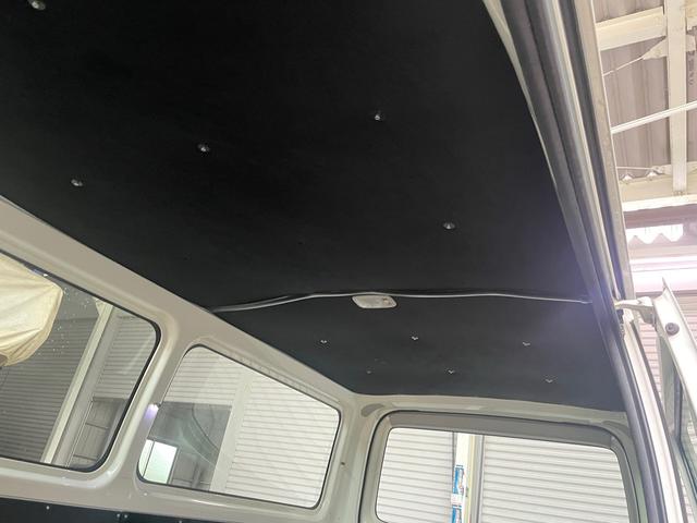 ハイエースバン ロングジャストローDX 社外マフラー 社外スピーカー バンパーガード テールランプガード ナビ 社外電格ミラー(31枚目)