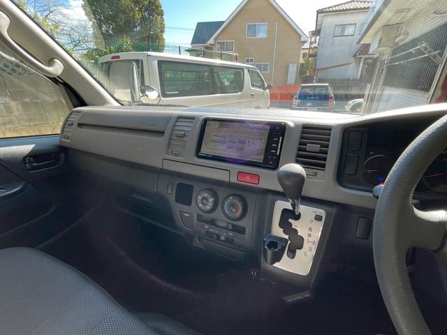 ハイエースバン ロングDX 社外ナビ フルセグTV ETC(27枚目)