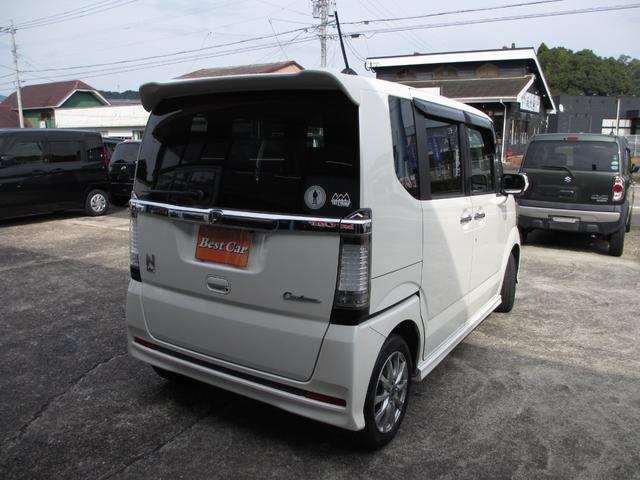 Ｎ－ＢＯＸカスタム Ｇ・ターボＡパッケージ　両側パワースライドドア　バックカメラ　スマートキー　アイドリングストップ　シティブレーキアクティブシステム　ターボ車（5枚目）