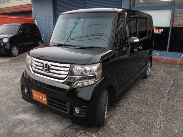 Ｎ－ＢＯＸカスタム Ｇ　スマートキー　純正アルミ　両側スライドドア　純正アルミ　バックカメラ（4枚目）