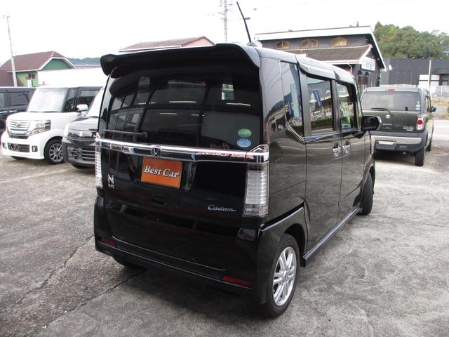 Ｎ－ＢＯＸカスタム Ｇ・Ｌパッケージ　スマートキー　パワースライドドア　純正アルミ　純正エアロ　アイドリングストップ　バックカメラ（5枚目）