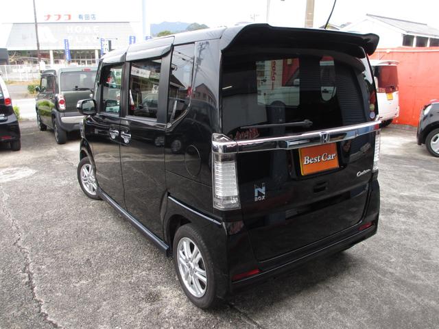 Ｎ－ＢＯＸカスタム Ｇ・Ｌパッケージ　スマートキー　パワースライドドア　純正アルミ　純正エアロ　アイドリングストップ　バックカメラ（7枚目）