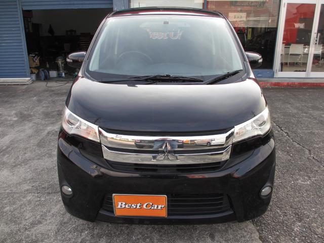 eKカスタム T ターボ スマートキー バックカメラ 純正アルミ HIDライト 純正エアロ(3枚目)