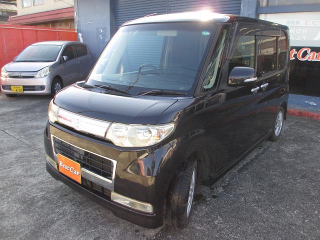 タント カスタムVセレクション スマートキー 片側スライドドア バックカメラ 純正エアロ 純正アルミ(4枚目)