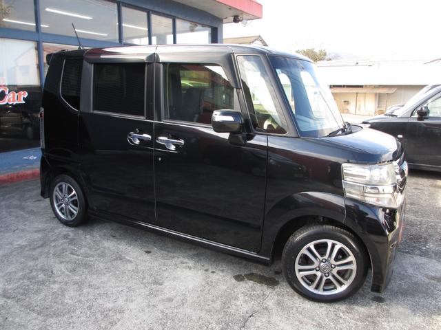 Ｎ－ＢＯＸカスタム Ｇ・Ｌパッケージ　後期型　両側スライドドアパワー　スマートキー　バックカメラ　プッシュスタート（2枚目）