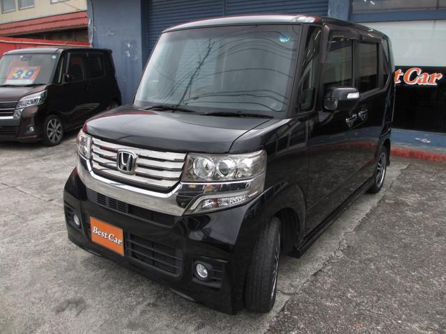 Ｎ－ＢＯＸカスタム Ｇ　ＳＳパッケージ　スマートキー　両側パワースライドドア　バックカメラ　純正アルミ　純正エアロ（4枚目）