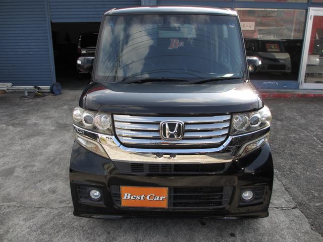 Ｎ－ＢＯＸカスタム Ｇ・ターボパッケージ　スマートキー　ターボ車　両側パワースライドドア　クルーズコントロール　ＨＩＤライト　ＥＴＣ　純正アルミ　純正エアロ（3枚目）