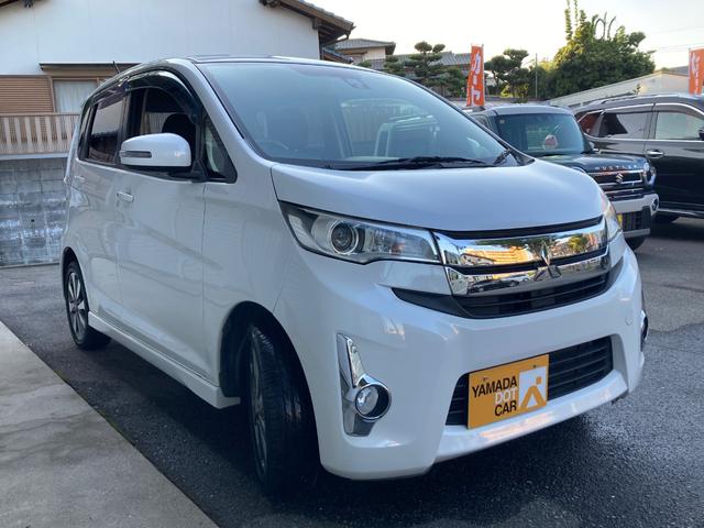 ｅＫカスタム Ｔ　ターボ車／スマートキー／社外ナビ／フルセグＴＶ／Ｂｌｕｅｔｏｏｔｈ／バックカメラ／ドラレコ／ＥＴＣ車載器（6枚目）