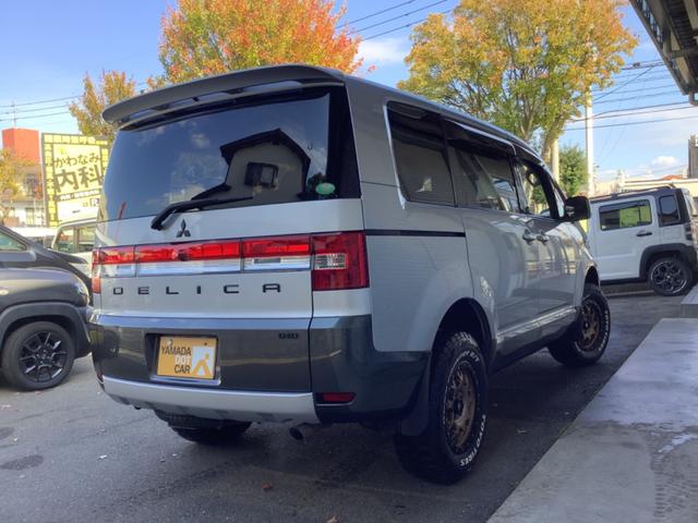 デリカＤ：５ Ｄ　パワーパッケージ　１．５インチＵＰ／社外１６アルミ／ＯＰＥＮＣＯＵＮＴＲＹホワイトレター／大型ディスプレイオーディオ／バックカメラ／ドライブレコーダー／ＥＴＣ／バンパーガード／両側パワースライドドア皮調／シートカバー（8枚目）