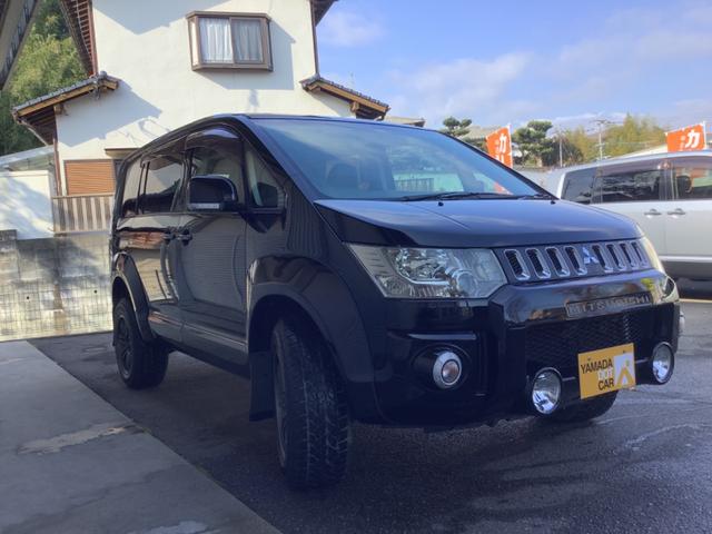 デリカＤ：５ Ｇ　パワーパッケージ　４ＷＤ／１．５ｉｎｃｈリフトアップ／オーバーフェンダー／社外アルミ／バンパープロテクター／大型フォグランプ／ＨＤＤ／５ＭＴナビ／フルセグＴＶ／バックカメラ／ＥＴＣ車載器（6枚目）