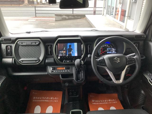 ハスラー タフワイルド　９型純正ナビ／全方位カメラ／Ｂｌｕｅｔｏｏｔｈ／フルセグＴＶ／レーダークルーズコントロール／衝突軽減装置／前後ドラレコ／ＥＴＣ２．０／ＬＥＤヘッドランプ＆フォグ／ＯＰＥＮＣＯＵＮＴＲＹホワイトレター（2枚目）