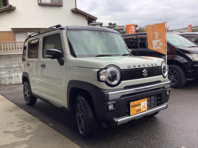 ハスラー タフワイルド　９型純正ナビ／全方位カメラ／Ｂｌｕｅｔｏｏｔｈ／フルセグＴＶ／レーダークルーズコントロール／衝突軽減装置／前後ドラレコ／ＥＴＣ２．０／ＬＥＤヘッドランプ＆フォグ／ＯＰＥＮＣＯＵＮＴＲＹホワイトレター（7枚目）
