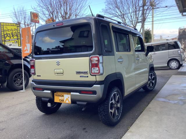 ハスラー Ｊスタイル　社外ナビ／フルセグＴＶ／Ｂｌｕｅｔｏｏｔｈ／バックカメラ／デュアルカメラブレーキサポート／前後ドライブレコーダー／新品ＯＰＥＮＣＯＵＮＴＲＹホワイトレター／ビルトインＥＴＣ車載器（7枚目）