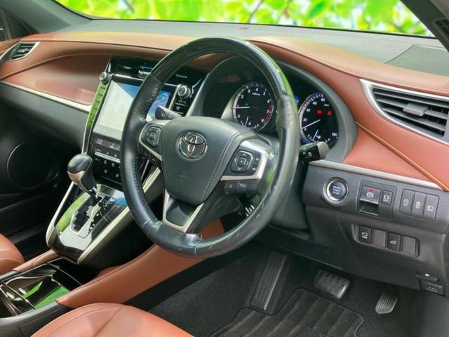 ハリアー プログレス　新品タイヤ／ＪＢＬ／保証書／純正　９インチ　ＳＤナビ／トヨタセーフティセンス／車線逸脱防止支援システム／シート　ハーフレザー／パーキングアシスト　バックガイド／電動バックドア　衝突被害軽減システム（5枚目）