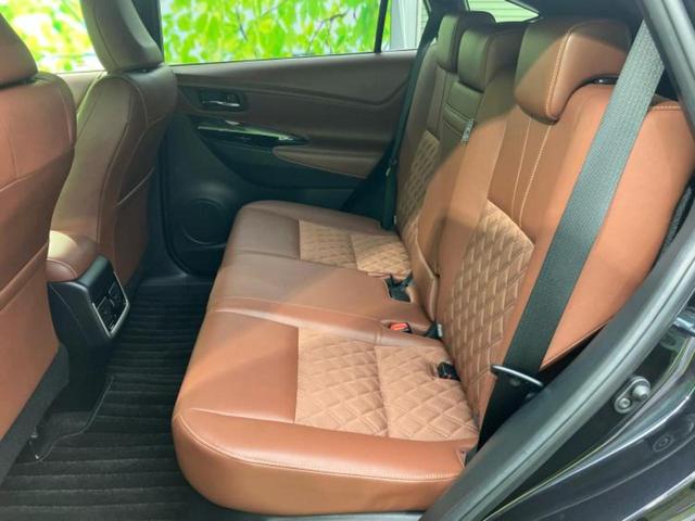 ハリアー プログレス　新品タイヤ／ＪＢＬ／保証書／純正　９インチ　ＳＤナビ／トヨタセーフティセンス／車線逸脱防止支援システム／シート　ハーフレザー／パーキングアシスト　バックガイド／電動バックドア　衝突被害軽減システム（7枚目）