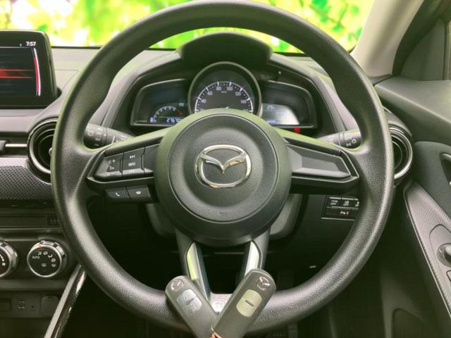 デミオ １５Ｓ　ディスプレイオーディオ／衝突安全装置／車線逸脱防止支援システム／ドライブレコーダー　前後／ヘッドランプ　ＬＥＤ／Ｂｌｕｅｔｏｏｔｈ接続／ＥＢＤ付ＡＢＳ／横滑り防止装置／エアバッグ　運転席　ドラレコ（13枚目）