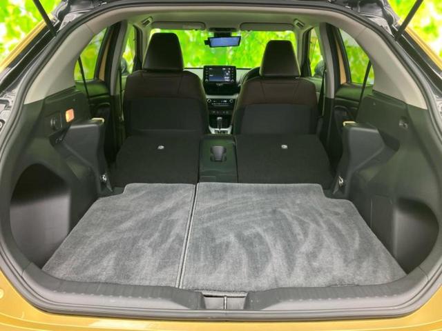 ヤリスクロス ハイブリッドＺ　新品タイヤ／ディスプレイオーディオ９インチ／トヨタセーフティセンス／シートヒーター　前席／パノラミックビューモニター／車線逸脱防止支援システム／シート　ハーフレザー　衝突被害軽減システム　全周囲カメラ（19枚目）