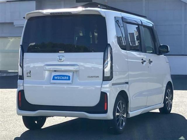 Ｎ－ＢＯＸカスタム ヒョウジュン　保証書／純正　９インチ　ＳＤナビ／ホンダセンシング／電動スライドドア／シートヒーター　前席／車線逸脱防止支援システム／パーキングアシスト　バックガイド／ドライブレコーダー　前後　衝突被害軽減システム（3枚目）