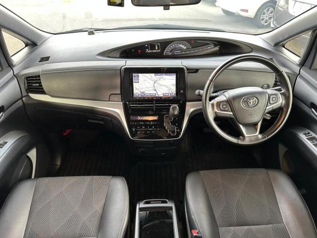 エスティマ アエラスプレミアム 新品タイヤ/サンルーフ/純正 9インチ SDナビ/衝突安全装置/両側電動スライドドア/車線逸脱防止支援システム/シート ハーフレザー/パーキングアシスト バックガイド 衝突被害軽減システム 電動シート(4枚目)