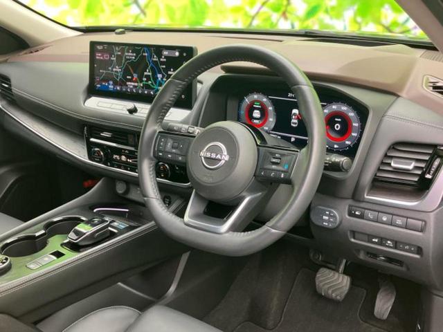 エクストレイル 4WD G e-4ORCE 新品タイヤ/保証書/純正 12.3インチ メモリーナビ/インテリジェントルームミラー/エマージェンシーブレーキ/シートヒーター 全席/全方位モニター/車線逸脱防止支援システム/シート 合皮 電動シート(5枚目)