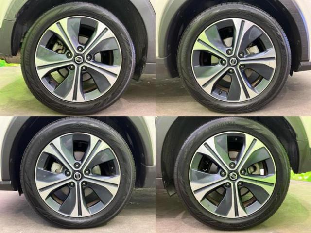 キックス X 新品タイヤ/保証書/純正 9インチ SDナビ/インテリジェントルームミラー/エマージェンシーブレーキ/シートヒーター 前席/アラウンドビューモニター/車線逸脱防止支援システム/シート ハーフレザー(50枚目)