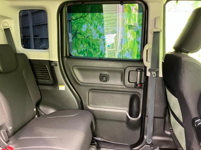 スペーシアギア ハイブリッドＸＺターボ　保証書／セーフティサポート（スズキ）／両側電動スライドドア／シートヒーター　前席／車線逸脱防止支援システム／ヘッドランプ　ＬＥＤ／ＵＳＢジャック／ＥＢＤ付ＡＢＳ／横滑り防止装置　ターボ　ワンオーナー（23枚目）