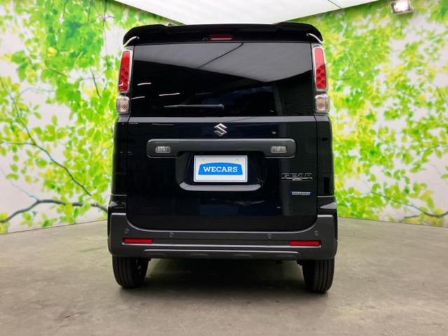 スペーシアギア ハイブリッドＸＺターボ　保証書／セーフティサポート（スズキ）／両側電動スライドドア／シートヒーター　前席／車線逸脱防止支援システム／ヘッドランプ　ＬＥＤ／ＵＳＢジャック／ＥＢＤ付ＡＢＳ／横滑り防止装置　ターボ　ワンオーナー（52枚目）