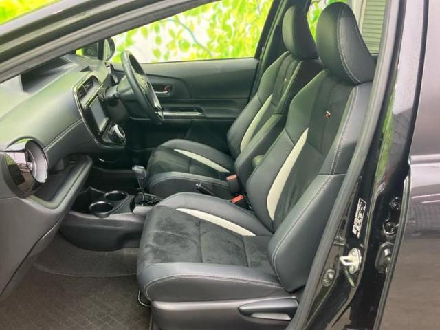 アクア G GRスポーツ 社外 SDナビ/トヨタセーフティセンス/車線逸脱防止支援システム/シート ハーフレザー/パーキングアシスト バックガイド/ヘッドランプ LED/Bluetooth接続/EBD付ABS バックカメラ(6枚目)