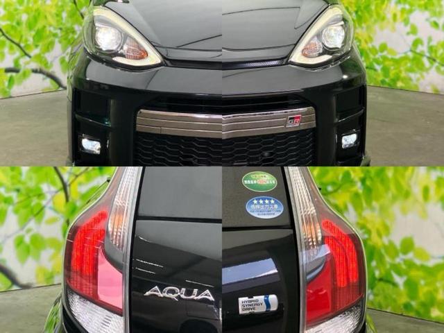 アクア G GRスポーツ 社外 SDナビ/トヨタセーフティセンス/車線逸脱防止支援システム/シート ハーフレザー/パーキングアシスト バックガイド/ヘッドランプ LED/Bluetooth接続/EBD付ABS バックカメラ(50枚目)