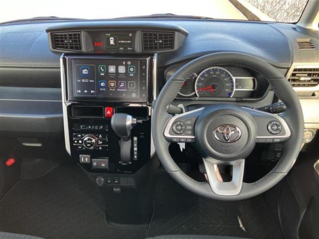 ルーミー カスタムG-T 保証書/ディスプレイオーディオ/スマートアシスト(トヨタ・ダイハツ)/両側電動スライドドア/シートヒーター 前席/パノラミックビューモニター/車線逸脱防止支援システム 衝突被害軽減システム(4枚目)