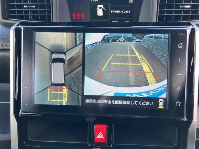 ルーミー カスタムG-T 保証書/ディスプレイオーディオ/スマートアシスト(トヨタ・ダイハツ)/両側電動スライドドア/シートヒーター 前席/パノラミックビューモニター/車線逸脱防止支援システム 衝突被害軽減システム(11枚目)