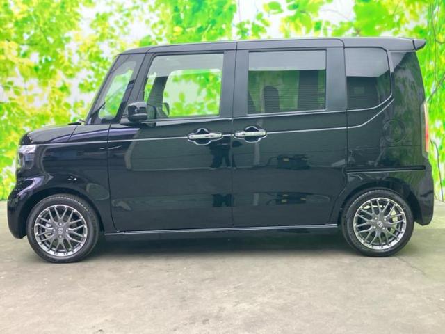 Ｎ－ＢＯＸカスタム ターボ　保証書／純正　８インチ　ナビ／ホンダセンシング／両側電動スライドドア／シートヒーター　前席／車線逸脱防止支援システム／登録済未使用車／ヘッドランプ　ＬＥＤ／Ｂｌｕｅｔｏｏｔｈ接続／ＥＢＤ付ＡＢＳ（2枚目）