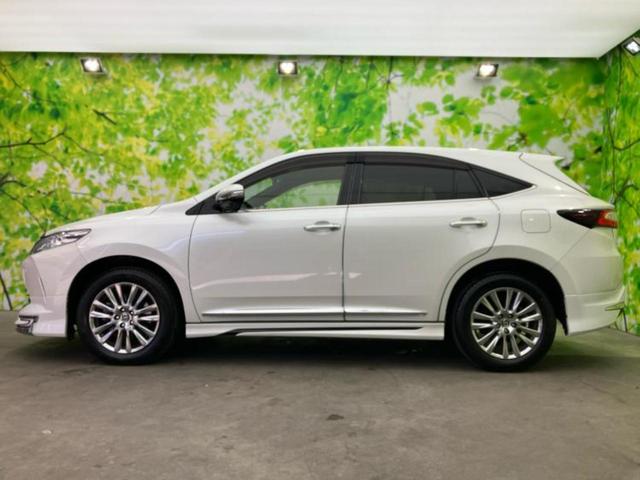 ハリアー プレミアム　純正エアロ／純正　９インチ　ＳＤナビ／トヨタセーフティセンス／車線逸脱防止支援システム／シート　ハーフレザー／パーキングアシスト　バックガイド／電動バックドア／ドライブレコーダー　純正　フルエアロ（2枚目）