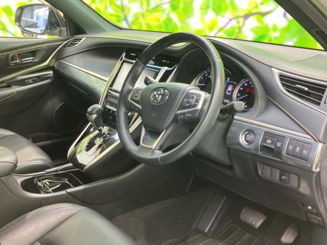 ハリアー プレミアム　純正エアロ／純正　９インチ　ＳＤナビ／トヨタセーフティセンス／車線逸脱防止支援システム／シート　ハーフレザー／パーキングアシスト　バックガイド／電動バックドア／ドライブレコーダー　純正　フルエアロ（5枚目）