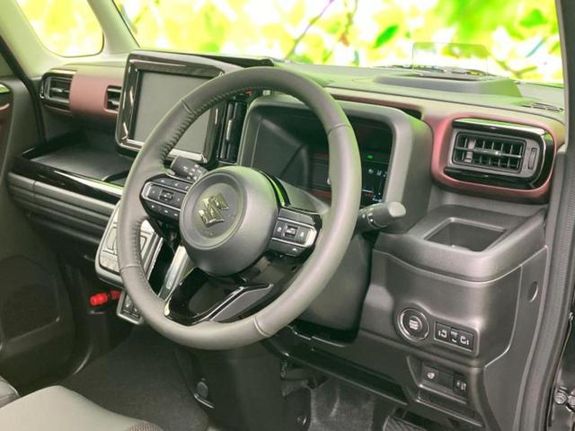 スペーシアカスタム ハイブリッドXS 保証書/セーフティサポート(スズキ)/両側電動スライドドア/シートヒーター 前席/車線逸脱防止支援システム/シート ハーフレザー/登録済未使用車/ヘッドランプ LED/EBD付ABS ワンオーナー(5枚目)